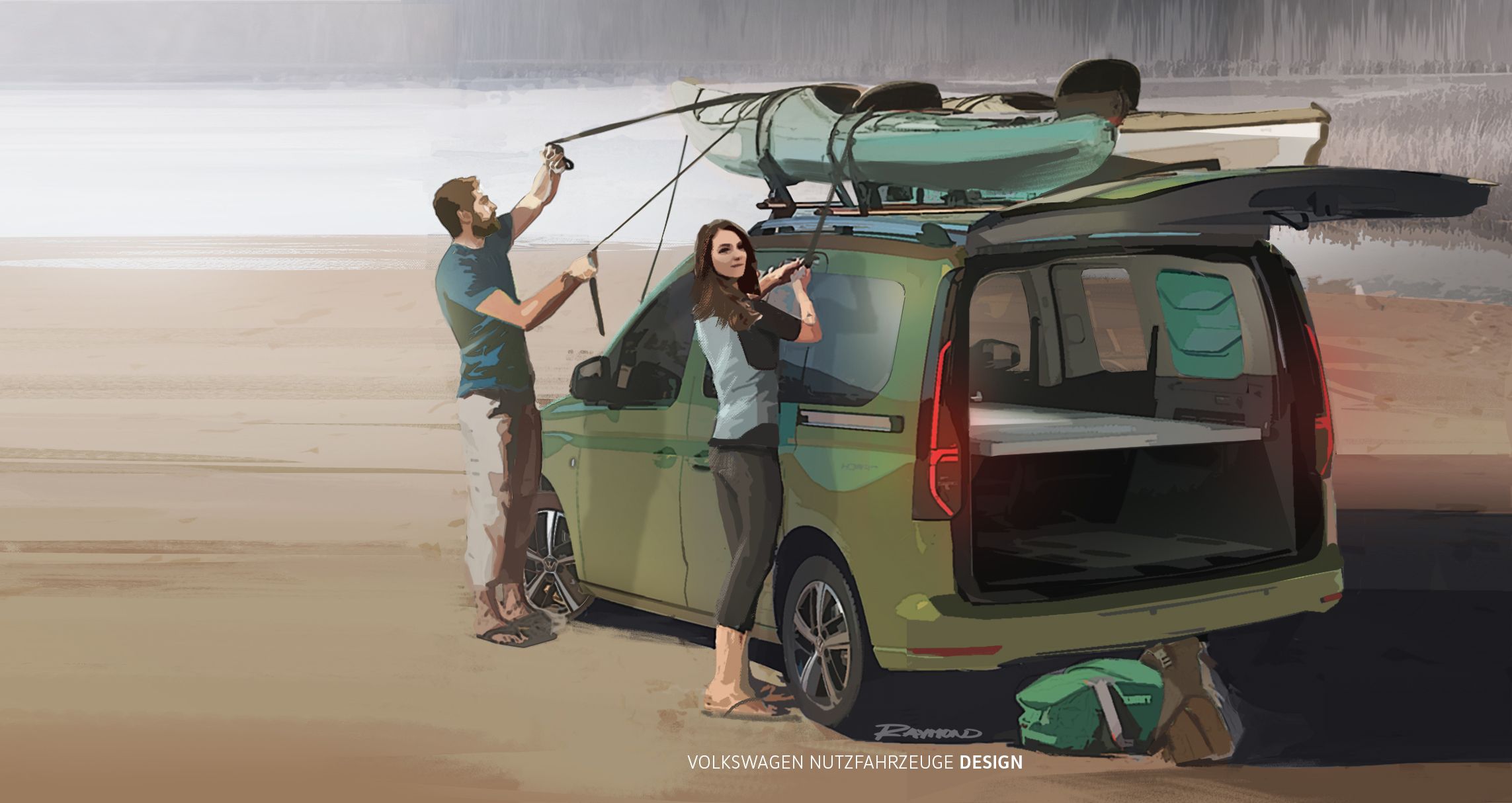 Volkswagen Nutzfahrzeuge zeigt erste Bilder vom neuen Mini-Camper